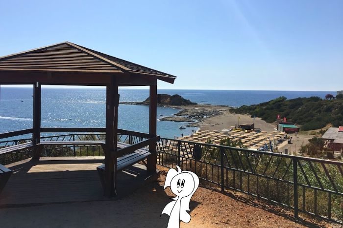 panorama di kiotari beach